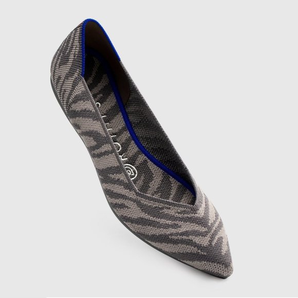 Rothy's Shoes - Rothy’s The Point Grey Zebra flats 8.5